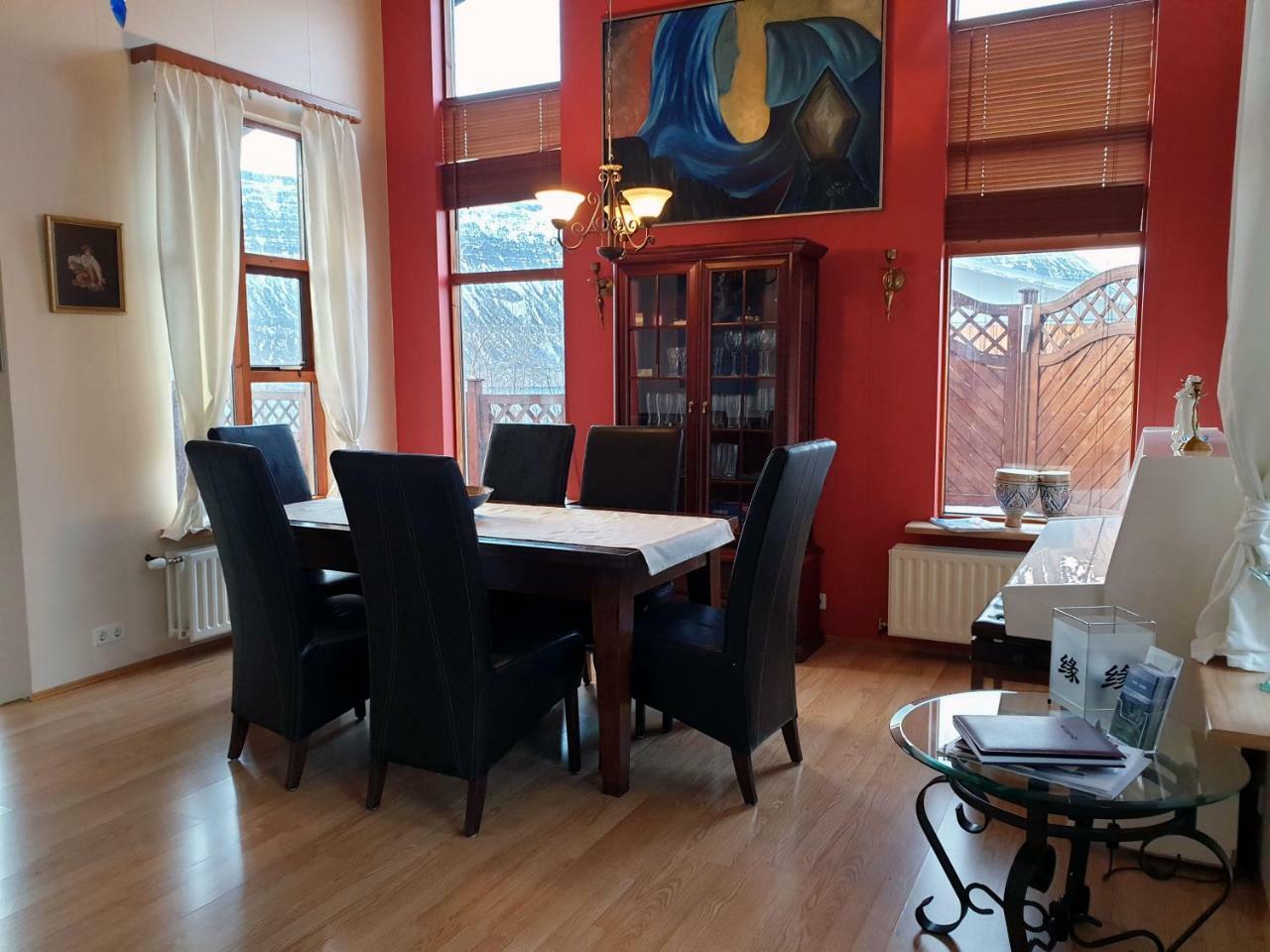 فيلا Luxury House In Westfjords Súðavík المظهر الخارجي الصورة